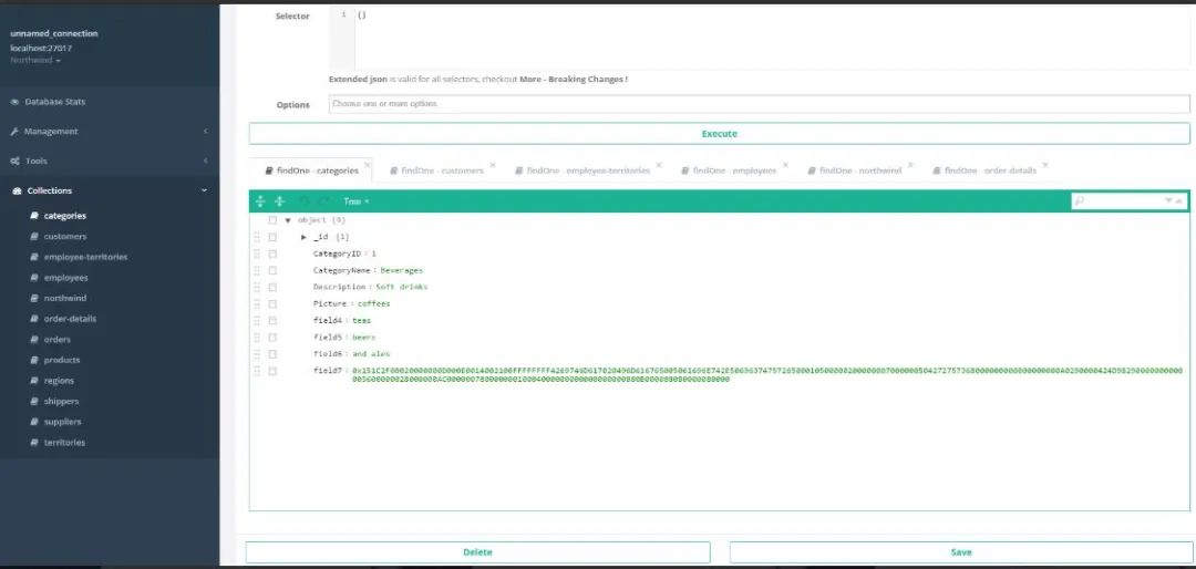 mongodb客户端工具modbus客户端和服务器